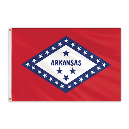 Arkansas Outdoor Nylon Flag 10'x15'